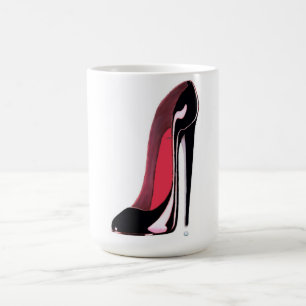 Mug Chaussure stylet noire