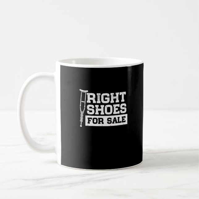 Mug Chaussures à droite pour la vente Amputation Stick (Gauche)