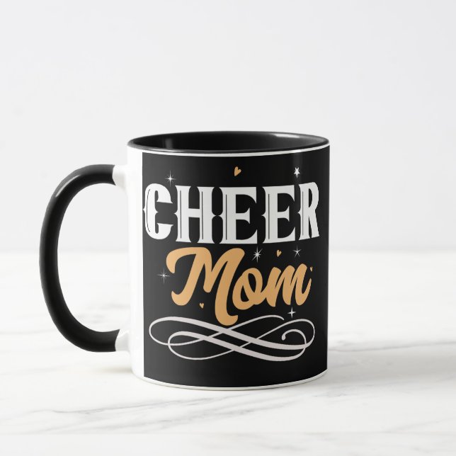 Mug Cheer Maman Pom-pom girl Maman Femme Cheerled  (Gauche)