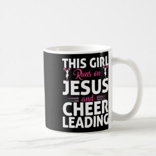 Mug Cheer Menant Jésus Foi Chrétienne Cette Fille