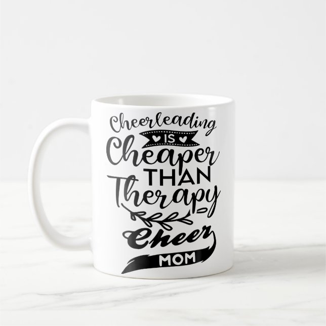 Mug Cheer Mother Mama Parents Cheerleading Mom (Gauche)