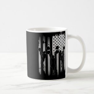 Mug Cheerleaders Usa Drapeau Américain 4 Juillet Cheer