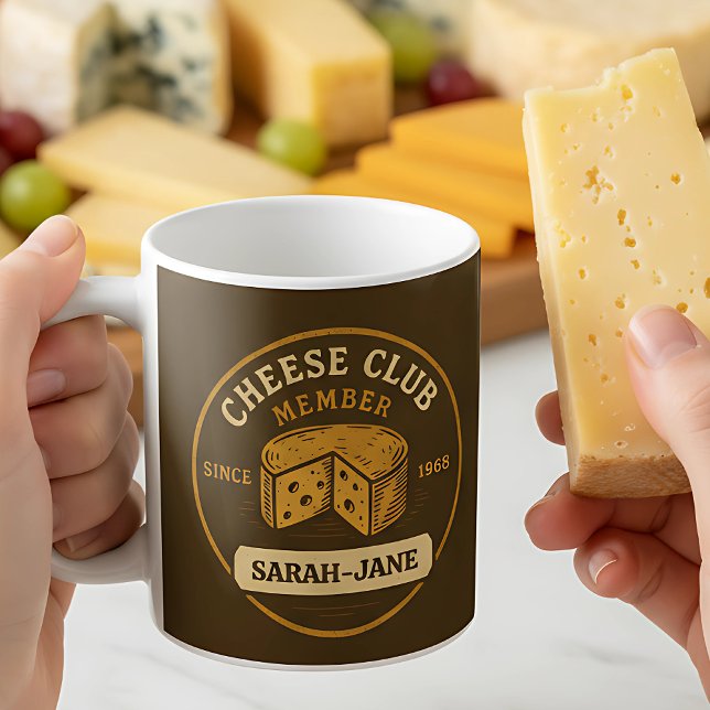Mug Cheese club membre Cheesy cadeau (Créateur téléchargé)