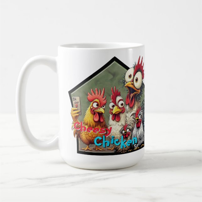 Mug "Cheesy Chickens" Meetup  (Gauche)