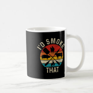 Mug Chef Boucher Bbq Je Fumerais Ça Drôle Fête Des Pèr