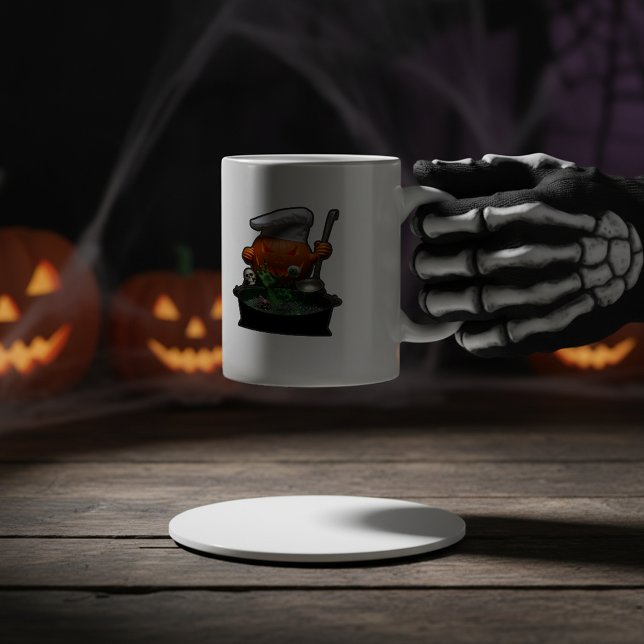 Mug Chef citrouille Halloween - Thèmes Brew de Witch (Créateur téléchargé)
