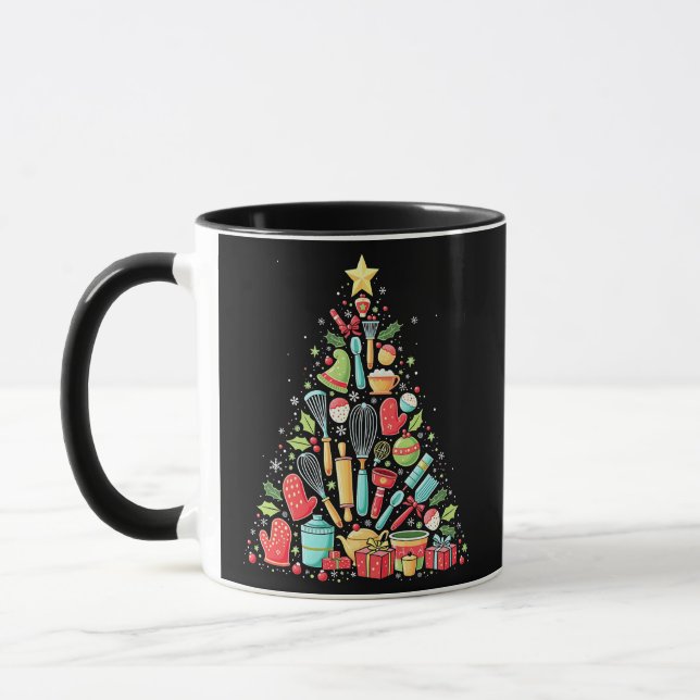 Mug Chef cuisinier cuisinier de Noël Cook Xmas (Gauche)