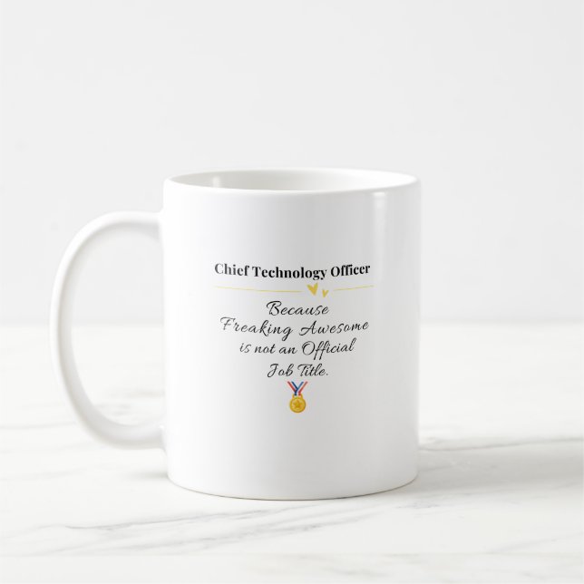 Mug Chef de la technologie (Gauche)