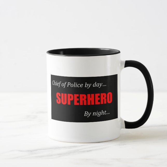 Mug Chef de super héros de police (Droite)