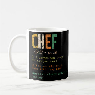 Mug Chef est une personne qui cuisine des choses que v