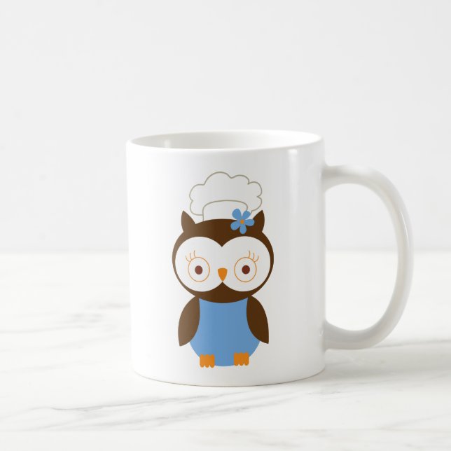 Mug Chef mignon de hibou (Droite)