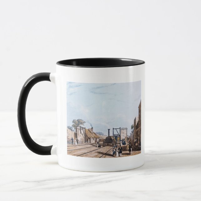 Mug Chemin de fer de Liverpool et de Manchester : (Gauche)