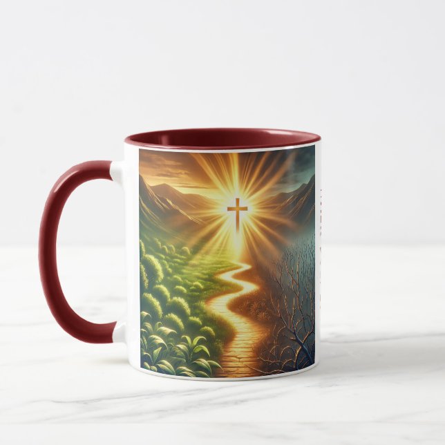 Mug Chemin de la lumière et de l'ombre Inspirational C (Gauche)
