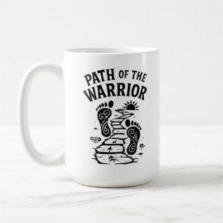 Mug Chemin du guerrier - Symbole tribal Empreinte Desi