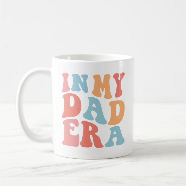 Mug Chemise "À l'époque de papa, c'était cool", cadeau (Gauche)