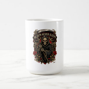Mug Chemise à manches longues Death Never Sleeps