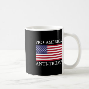 Mug Chemise anti-trump - Drapeau américain Usa Résiste