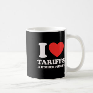 Mug Chemise anti-Trump - J'Aime Les Tarifs Et Les Élev