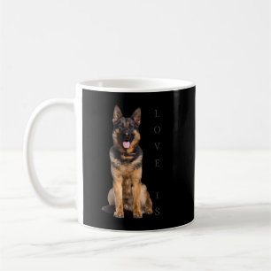 Mug Chemise bergère allemande Shepard Chien Maman Papa