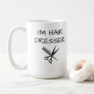 Mug Chemise coiffeuse, Chemise coiffeuse, Beauticienne