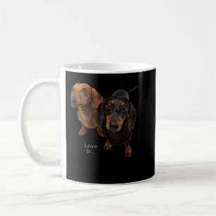 Mug Chemise Dachshund Weiner Chien Maman Papa Aime Dox
