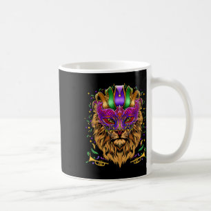 Mug Chemise de cadeaux d'amant de lion de masque de Ma