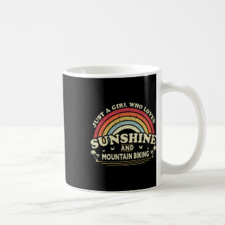Mug Chemise de cyclisme. Une fille qui aime le soleil