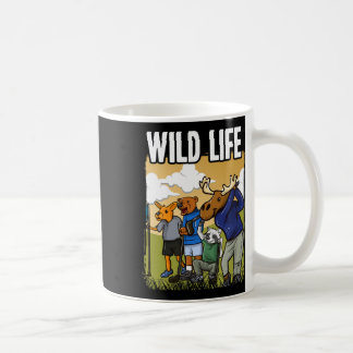 Mug Chemise de golf amusante avec cerf raton laveur él