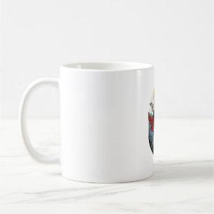 Mug Chemise de montagne Jésus gravure vintage