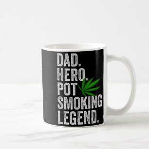 Mug Chemise de Papa Herbe Drôle de Noël de Fumeur Humo