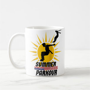 Mug Chemise de Parkour pour garçon joueur de Freerunni
