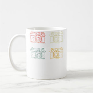 Mug Chemise de photographe rétro vintage photographie