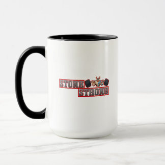 MUG CHEMISE DE SALLE DE SPORT EN PIERRE FORTE
