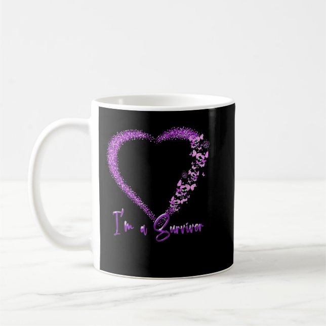 Mug Chemise de sensibilisation Alzheimer, Chemise card (Gauche)
