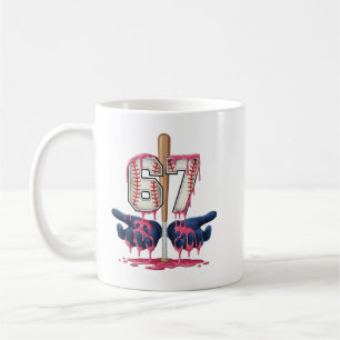 Mug Chemise de style de vie de baseball Gant de baseba