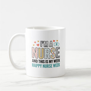 Mug Chemise de typographie d'appréciation de la semain