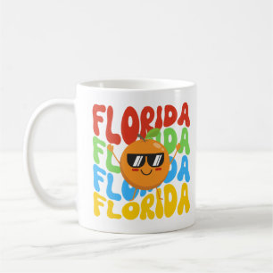 Mug Chemise d'été pour enfants Orange de Floride