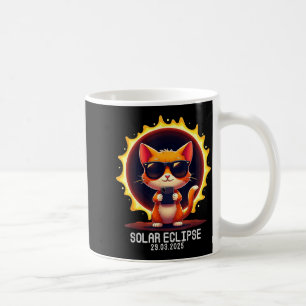 Mug Chemise drôle Éclipse solaire 03 29 Chat