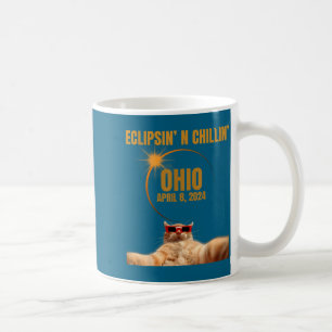 Mug Chemise drôle Éclipse solaire totale avril Ohio