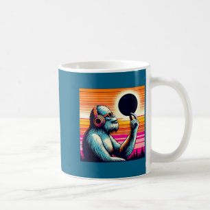 Mug Chemise drôle Rétro Bigfoot Éclipse solaire totale