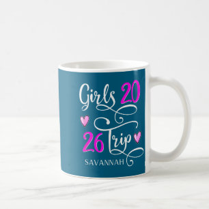 Mug Chemise Filles Voyage Savannah Géorgie Vacances Gr