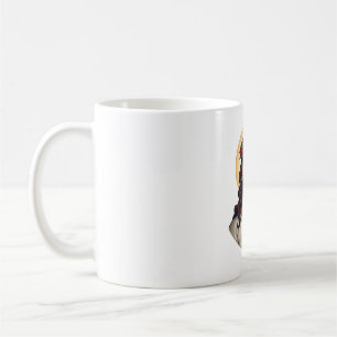 Mug Chemise gravure vintage rose couronnée Jésus 2