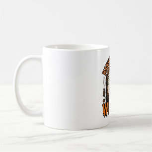 Mug Chemise Halloween Vintage Accrochage Avec Mes Sorc