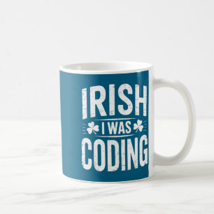 Mug Chemise irlandaise de codage – jour de la saint pa