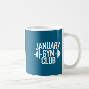 Mug Chemise Janvier Club de gym Fitness Workout