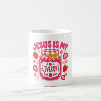 Mug Chemise Jésus Est Mon Jam Pot De Fraises Mignon