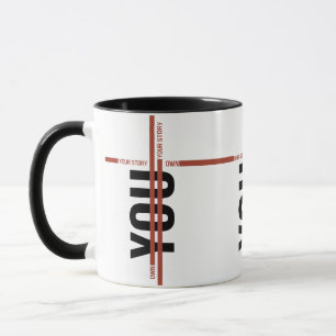 Mug Chemise « Maîtrise ton histoire » – Citation motiv