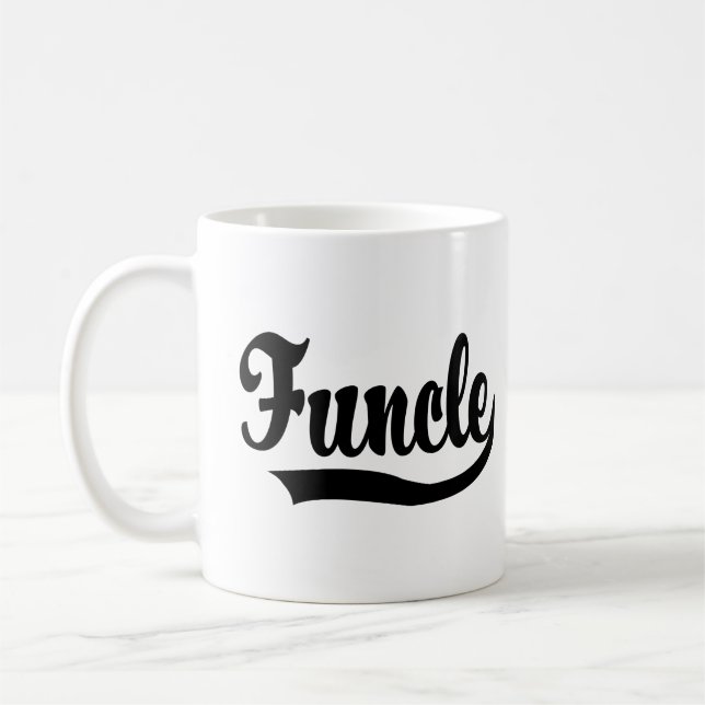 Mug Chemise oncle drôle de champignon (Gauche)