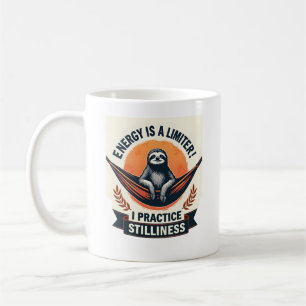 Mug Chemise Vintage Sloth Café Graphique Matin Cozy 2