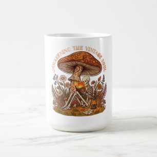Mug Chemise Vintage Squelette et Champignon